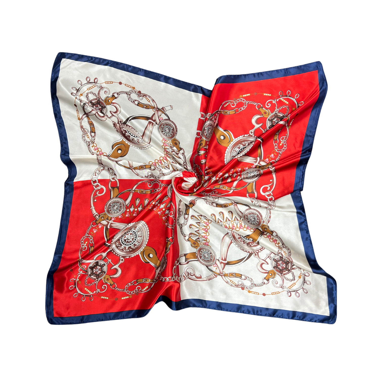 Jewellery Pattern Silk Touch Square Scarf