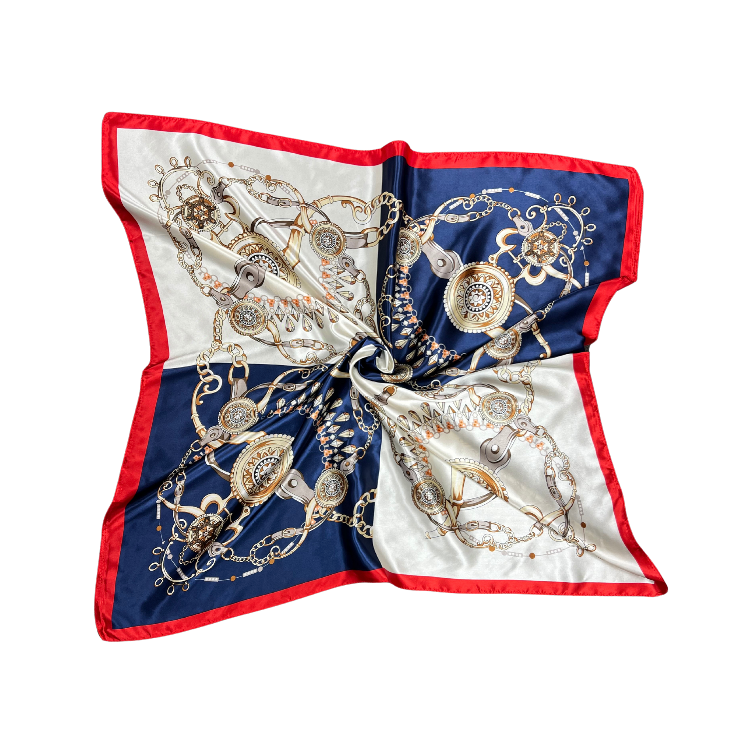 Jewellery Pattern Silk Touch Square Scarf