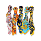 Butterfly Pattern Silk Touch Square Scarf