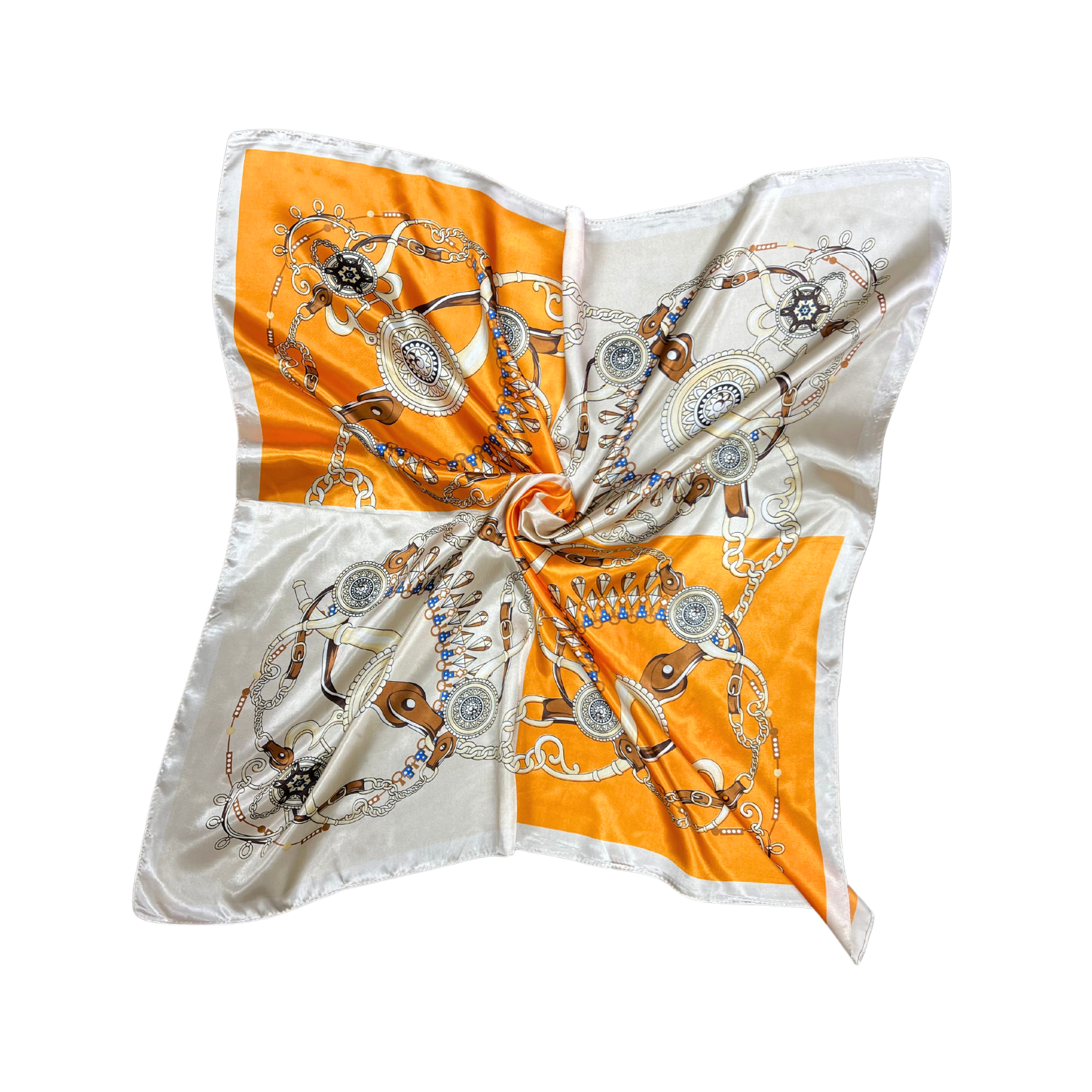 Jewellery Pattern Silk Touch Square Scarf