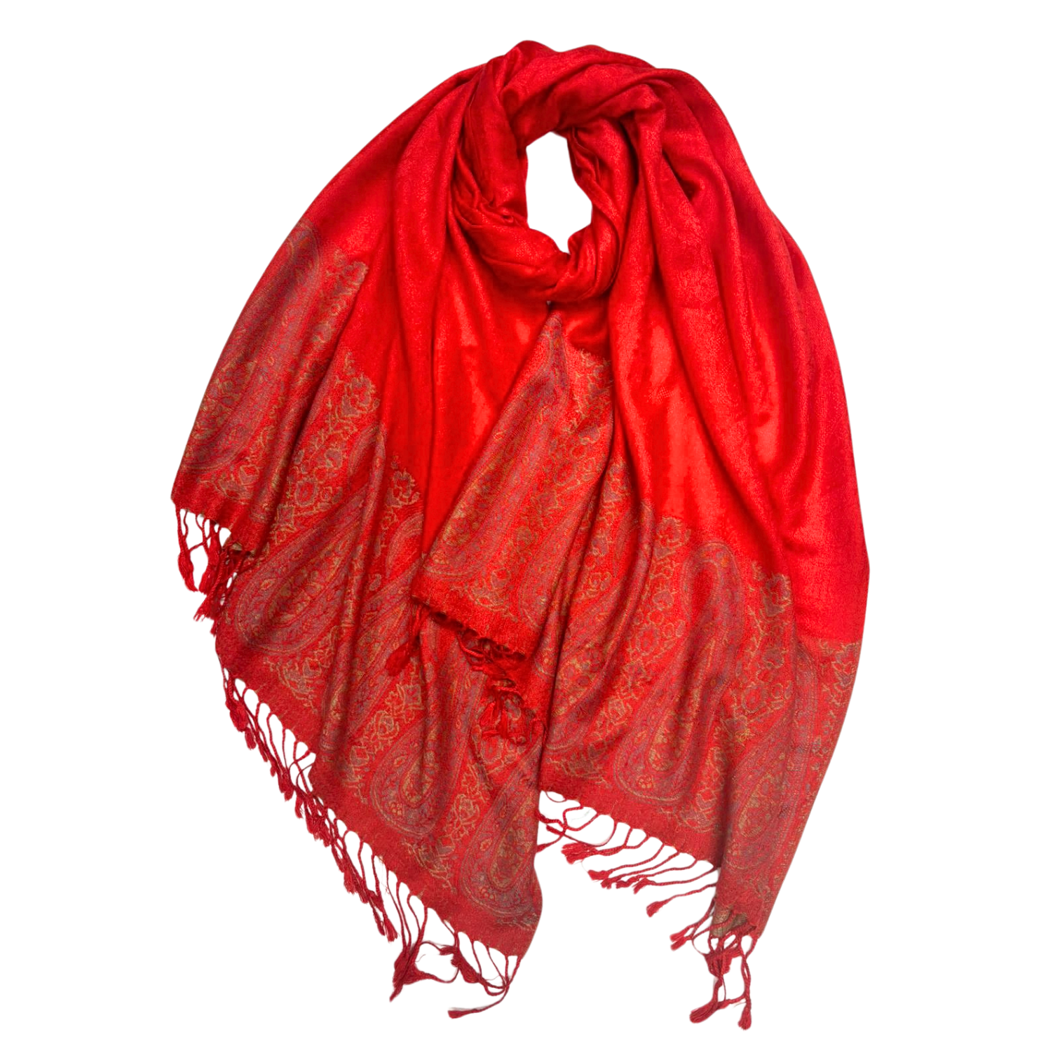 Bright red