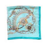 Jewellery Pattern Silk Touch Square Scarf