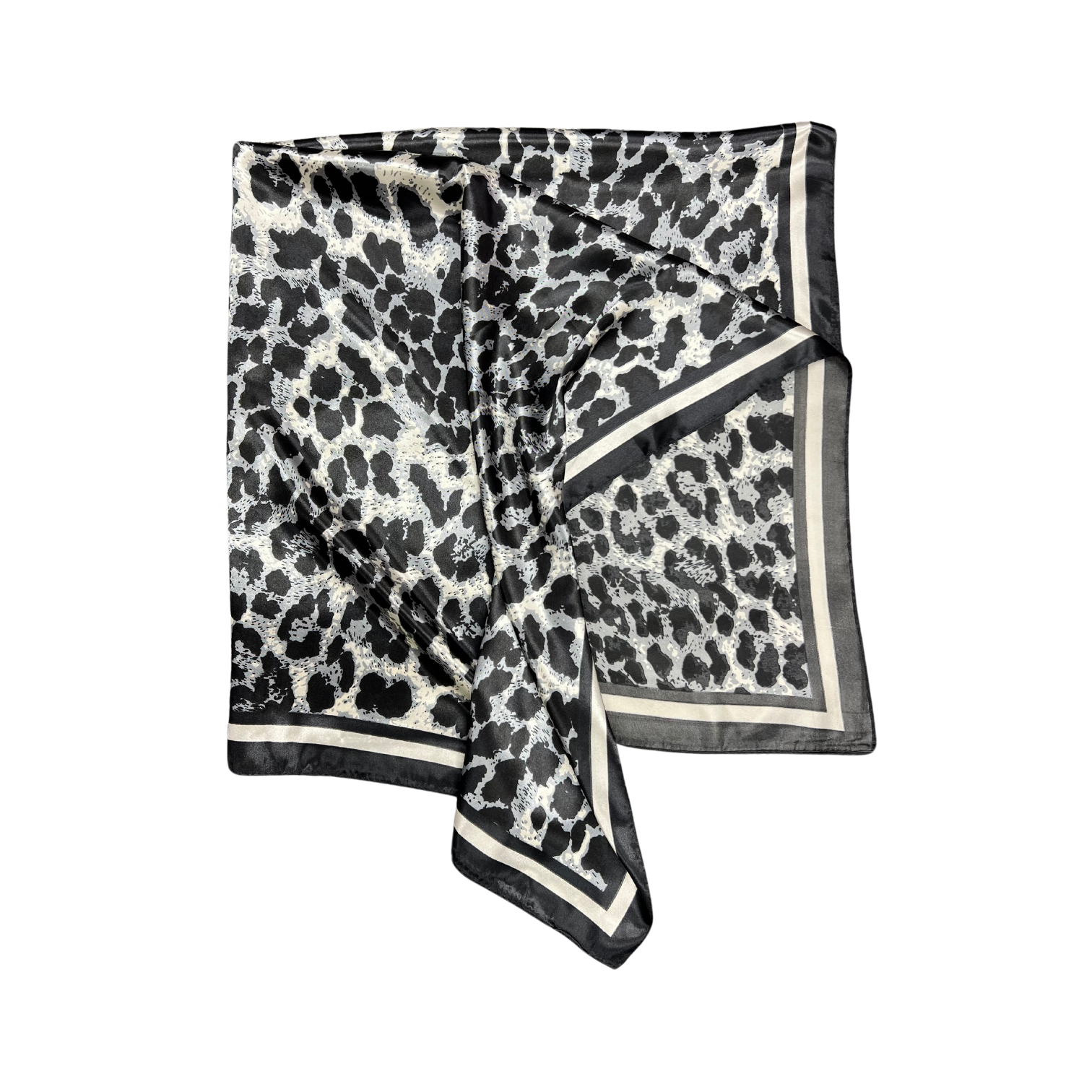 Cheetah Pattern Silk Touch Square Scarf