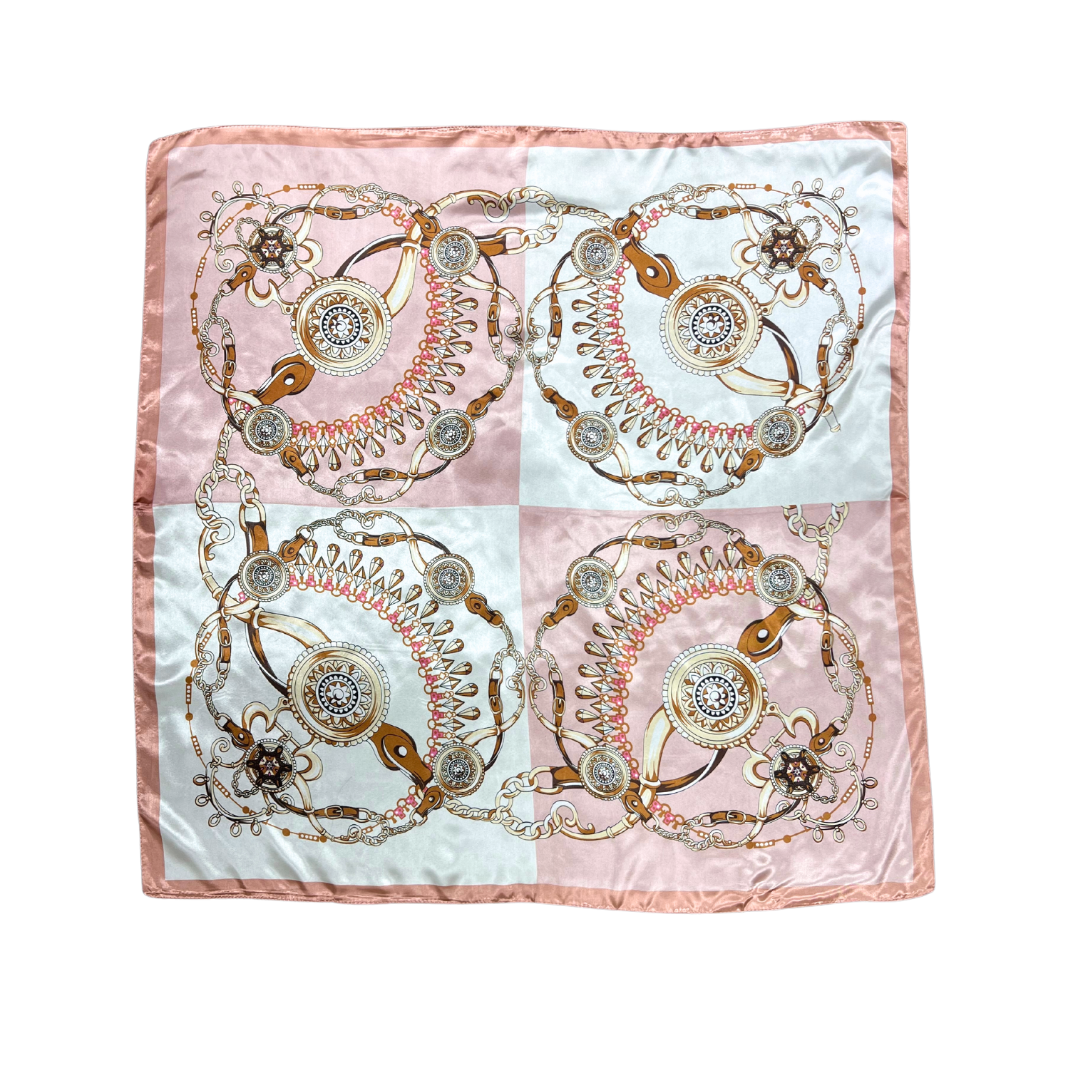 Jewellery Pattern Silk Touch Square Scarf