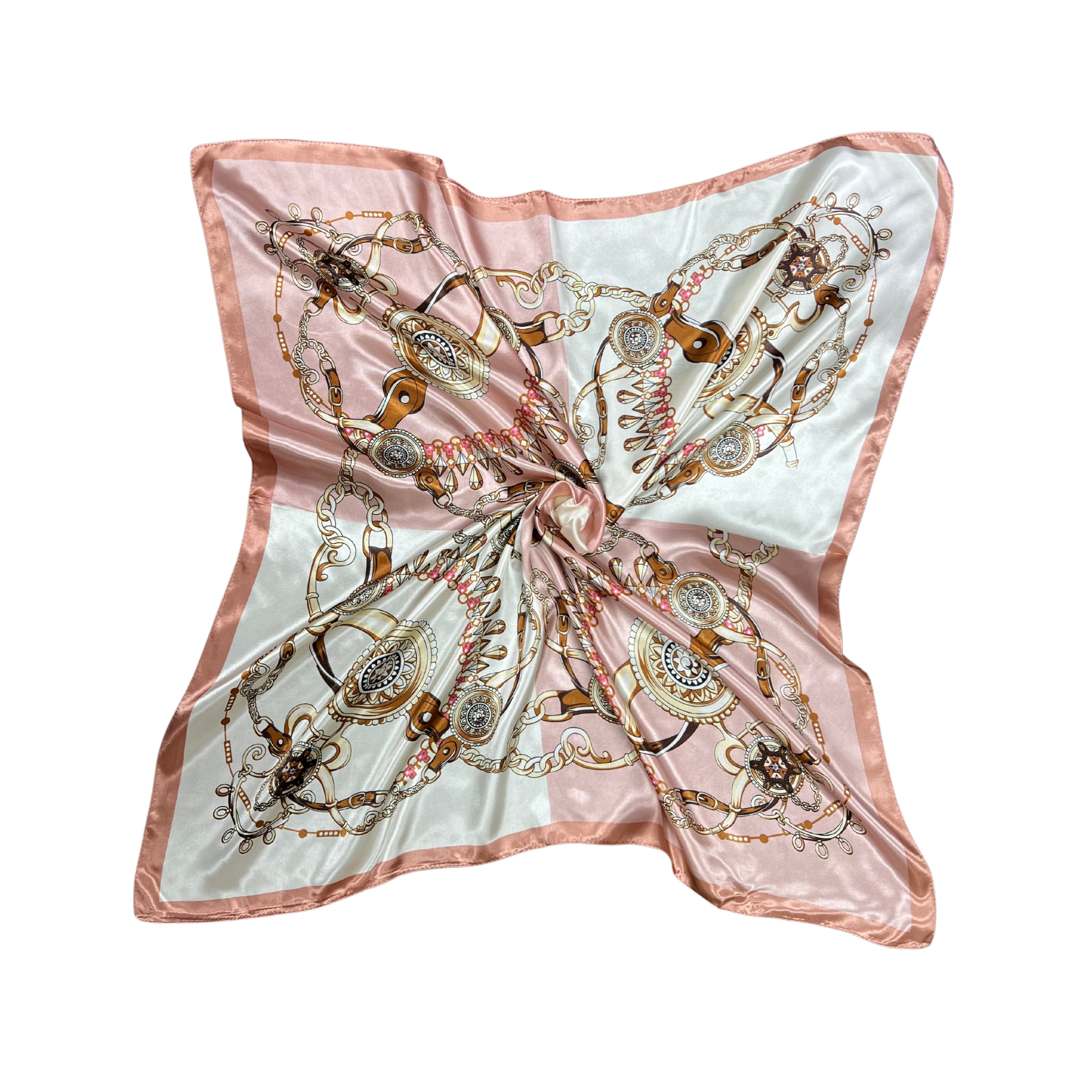 Jewellery Pattern Silk Touch Square Scarf