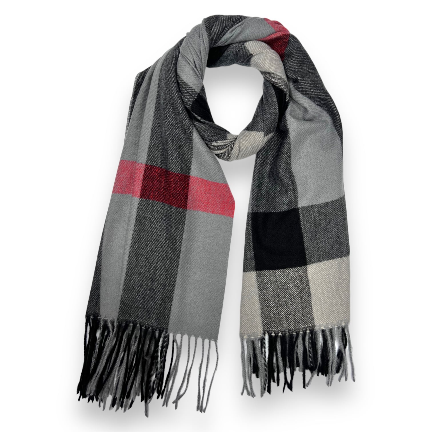 Classic Check Winter Scarf