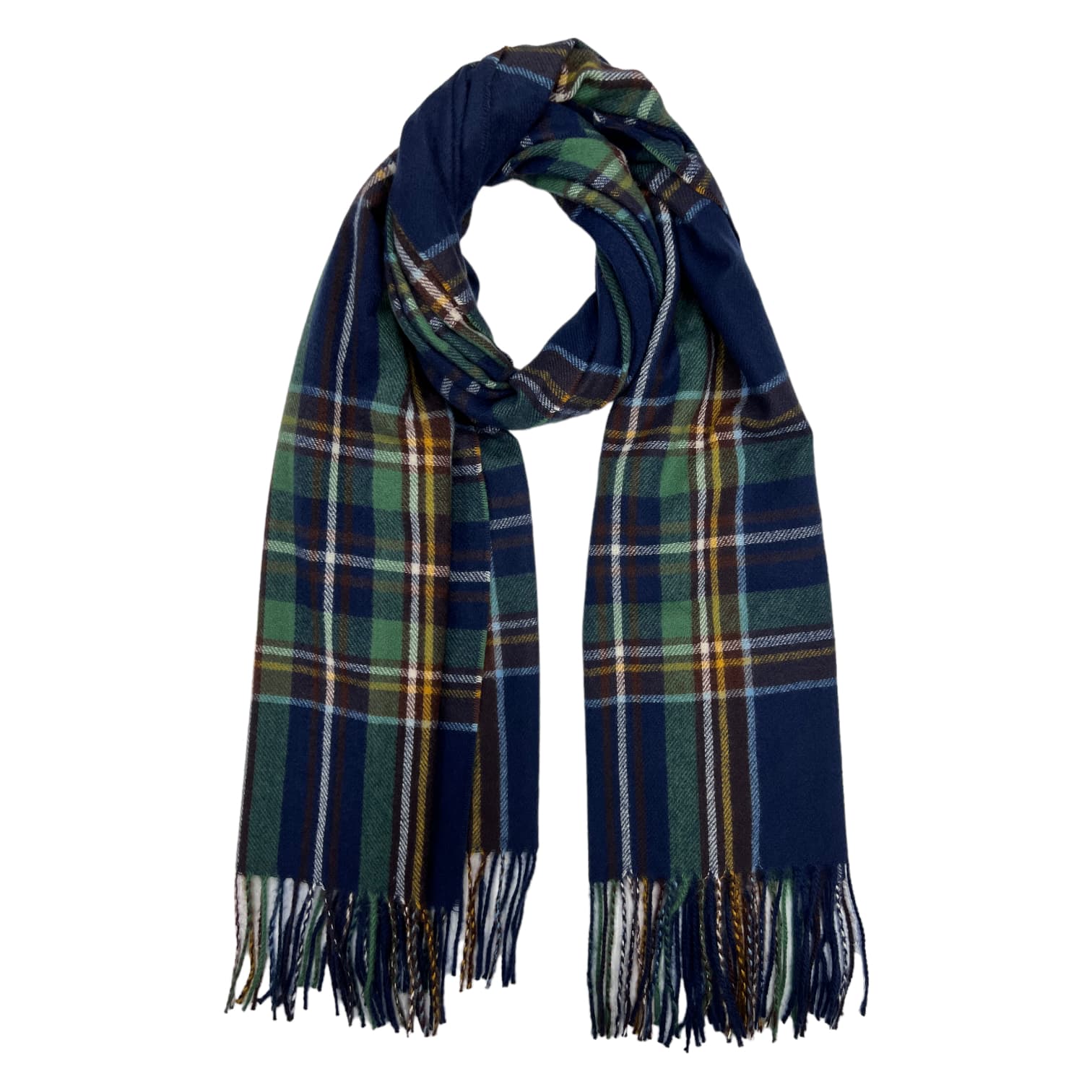 Tartan Woven Winter Scar