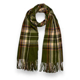 Tartan Woven Winter Scar