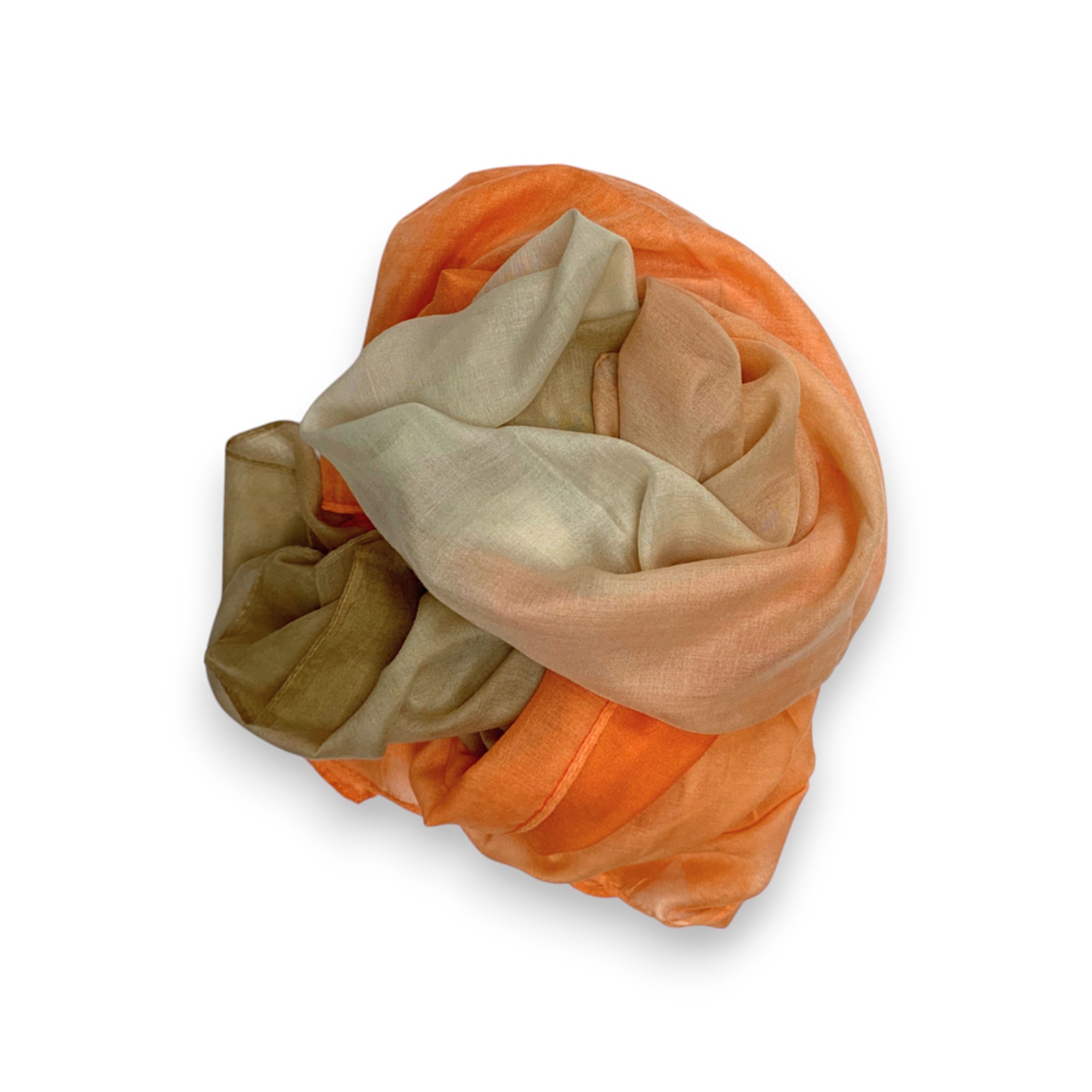 Beige & Orange
